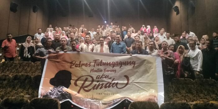 Kapolres Tulungagung Ajak Nobar Aku Rindu, Ini Pesannya