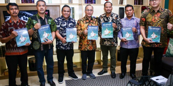 Stand Dinkominfo Muba Hadirkan E-Book Review Capaian Kinerja Pemkab Muba