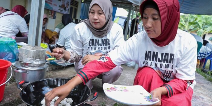 Nelayan Ganjar Ajak Masyarakat Muara Enim Bikin Pempek