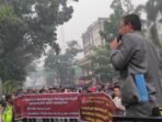 GRANSI Gelar Aksi Demo di Kantor Gubernur Sumsel