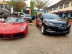 ‘Balapan Liar’ Polisi Kandangkan Dua Mobil Mewah