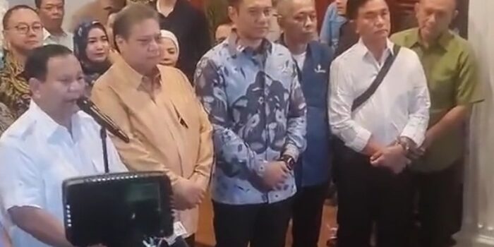 Resmi! Prabowo Deklarasikan Gibran Rakabuming Raka Cawapresnya