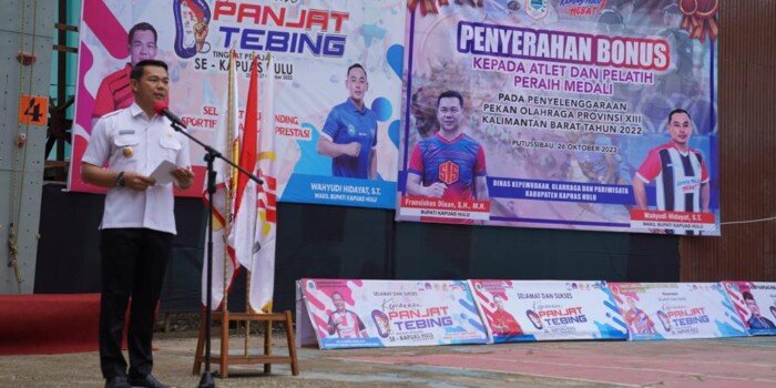 Bupati Kapuas Hulu Apresiasi FTPI Kapuas Hulu Juara Umum Tingkat Kalbar