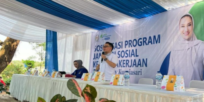 Perlindungan JKK dan JKM, BPJS Ketenagakerjaan Sosialisasi ke Warga Cinere