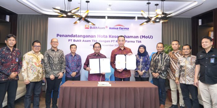 Bukit Asam (PTBA) dan Kimia Farma (KAEF) Jajaki Kerja Sama di Bidang Kesehatan