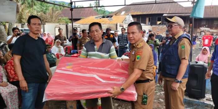 Tanggap Darurat, Ini yang Dilakukan Pemkab Empat Lawang Kepada Korban Kebakaran