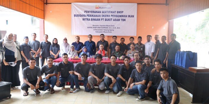 Bukit Asam (PTBA) Ciptakan Lapangan Kerja Baru untuk Eks Pekerja PETI