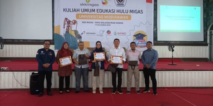 SKK Migas-KKKS di Musi Rawas Menggelar Kuliah Umum Edukasi Hulu Migas di Universitas Musi Rawas