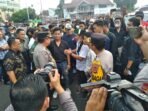 Puluhan Massa Tuntut dan Tagih Penangan Karhutla di Sumatera Selatan
