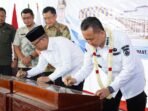Pj Gubernur Sumsel Resmikan Dua Pasar Bangub di OKU Rp4,1 M