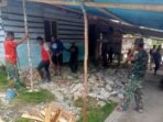 Korem 182/JO dan Masyarakat Pulau Panjang Rehab 25 Rumah demi Kesejahteraan