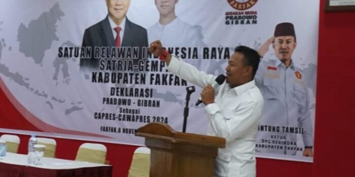 Gerindra Fakfak Mengutuk Keras Surat Himbauan Gunakan Kop Surat dan Stempel Dispora