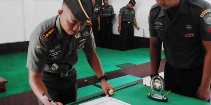Dandim 0117/Aceh Tamiang Pimpin Serah Terima Jabatan Danramil Jajaran