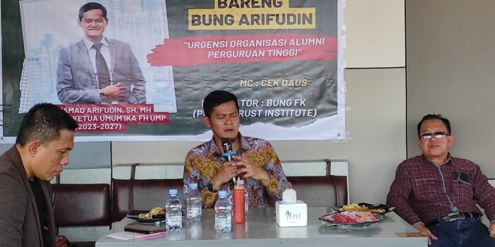 Maju Kandidat Ketua IKA FH UMP, Ini Visi Misi Arifudin