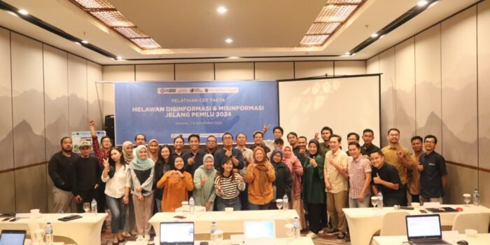 Jelang Pemilu 2024, AMSI Gelar Pelatihan Cek Fakta di Sumbar