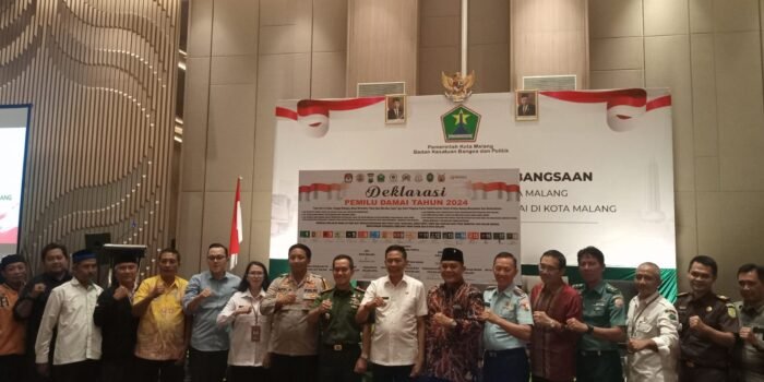 Deklarasi Pemilu Damai 2024, Ketua DPRD Kota Malang Ajak Caleg Ikuti Aturan