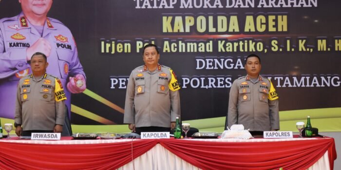 Kapolda Aceh Kunker ke Polres Aceh Tamiang, Ini Katanya