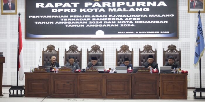DPRD Kota Malang Pacu Pemkot Malang Kejar PAD Tahun 2024