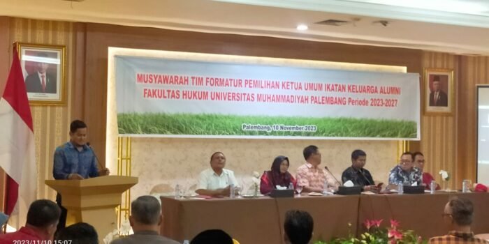 Muhamad Arifudin Terpilih Sebagai Ketua Umum IKA FH UMP 2023-2027