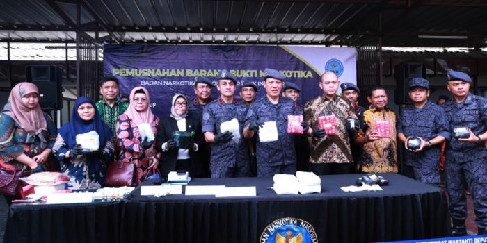 BNN RI Musnahkan Barang Bukti Temuan Jaringan Internasional