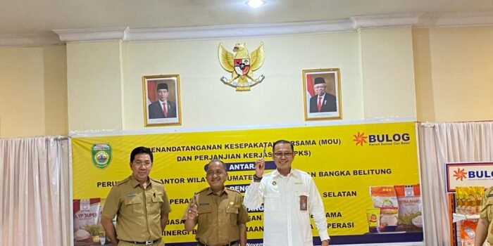Bulog dan Pemprov Sumsel Kerjasama Distribusikan Beras SPHP ke Koperasi