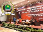 Anggota Komisi B dan D DPRD Kota Malang Berikan Wasbang Masyarakat Kedungkandang