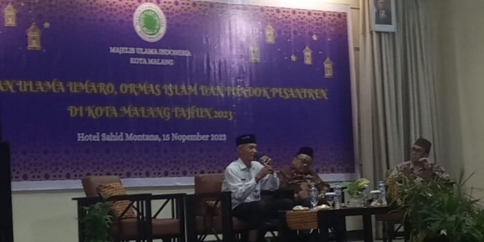 Bersinergi Lintas Agama, Ketua DPRD Kota Malang Hadiri Saresehan MUI