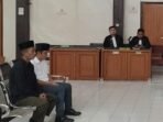 Jual Aset Pemkab Muara Enim  2 Terdakwa Divonis 1 Tahun Kurungan