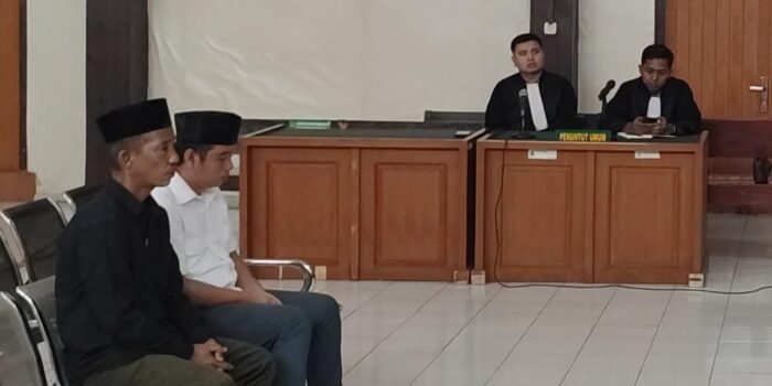 Jual Aset Pemkab Muara Enim  2 Terdakwa Divonis 1 Tahun Kurungan