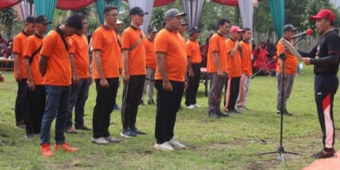 Ketua KONI Lampung Barat, Lantik Pengurus Koordinator Olahraga Tingkat Kecamatan