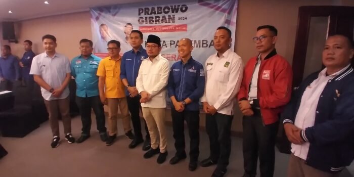 Partai Koalisi Indonesia Maju Palembang, Berharap Prabowo-Gibran Menang Satu Putaran