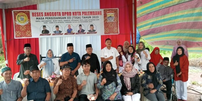 Dapil I DPRD Kota Palembang Serap Aspirasi Masyarakat Kemang Manis