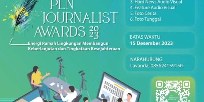 PLN Journalist Award Kembali Dibuka, Mengulik Transisi Energi dari Sudut Pandang Jurnalis