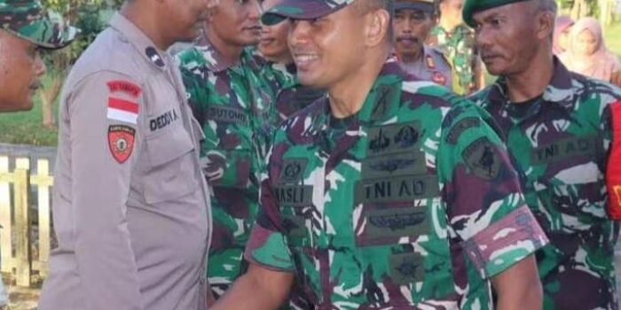 Komandan Kodim 1206 Putussibau Sambangi 3 Koramil Batas, Tegaskan Netralitas TNI di Pemilu 2024