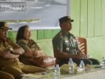Danrem 182/JO Berikan Wasbang Kepada Masyarakat dan Generasi Muda Distrik Kramongmongga
