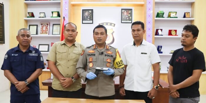 Polres Aceh Tamiang Kembali Amankan Senjata Api rakitan dari Masyarakat