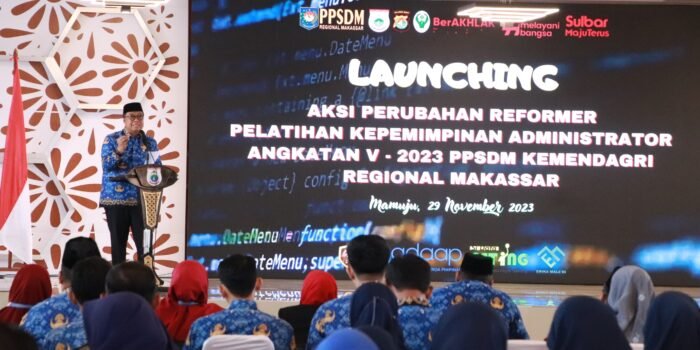 Agar Melek Digitalisasi, Pemprov Sulbar Launching Aplikasi SADAAP Sekaligus Pelatihan Kepada ASN