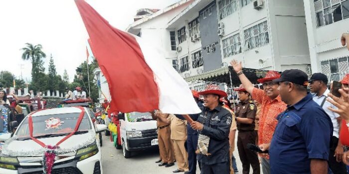 Kirab Santa Klaus Resmi Ditetapkan sebagai Tradisi Jelang Natal di Fakfak