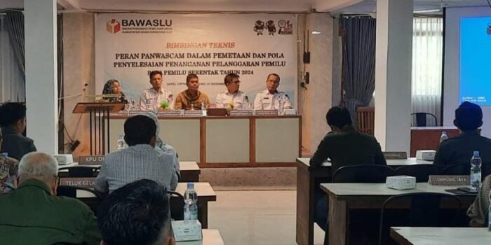 Pembekalan Teknis Pemetaan dan Pola Penyelesaian Pelanggaran Pemilu Digelar Bawaslu OKI