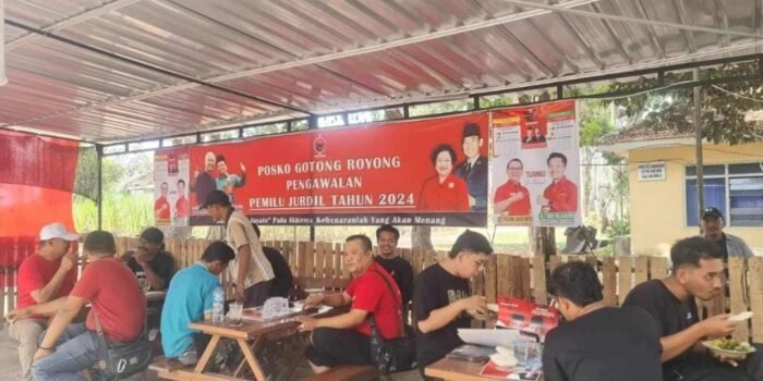 Joko Tri Asmoro Memantapkan Komitmen Pemilu Jujur Lewat Posko Gotong Royong di Tulungagung