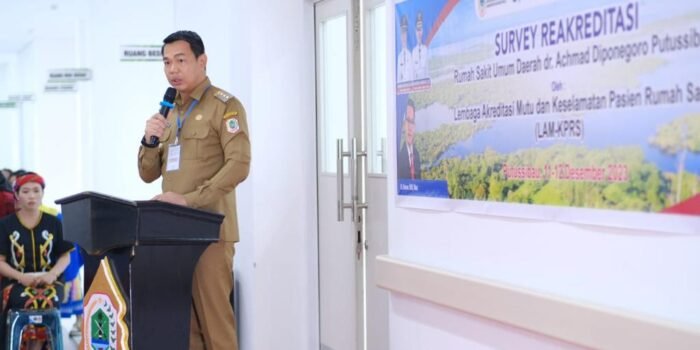 Survey Akreditasi RSUD Dr Achmad Diponegoro, Bupati Kapuas Hulu: Fokus Peningkatan Mutu Pelayanan