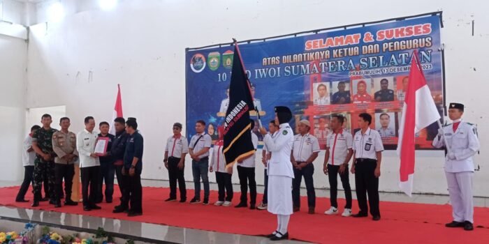 Pelantikan 10 DPD IWO Indonesia Sumsel, Pj, Wali Kota: Jadilah Mitra Membangun Prabumulih