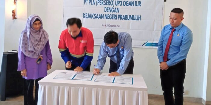 Optimalkan Pelayanan Listrik, PLN UP3 OI Gandeng Kejari Prabumulih
