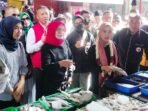 Blusukan di Pasar Ngemplak Tulungagung, Siti Atikoh Tinjauan Harga Kebutuhan Pokok