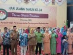 Bupati Ratna Buka Langsung Perayaan HUT Dharma Wanita Ke-24 Tahun