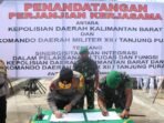 Pangdam XII/Tpr Pimpin Upacara Peringatan Hari Juang Infanteri dan Tandatangani Kerja Sama Dengan Polda Kalbar
