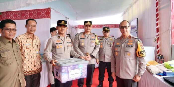 Kapolda Sumsel Tinjau Kesiapan Pospam Ops Lilin dan Nataru di Prabumulih