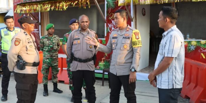 Polres Fakfak Tinjau Kesiapan Operasi Lilin Mansinam 2023 untuk Keamanan dan Pelayanan Nataru