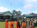 Kodim 1206 Putussibau Gelar Apel Kesiapsiagaan Penanggulangan Bencana Banjir di Kapuas Hulu