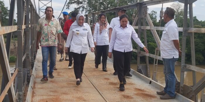 Jembatan Gantung Multifungsi di Desa Pelawe Diresmikan Bupati Musi Rawas